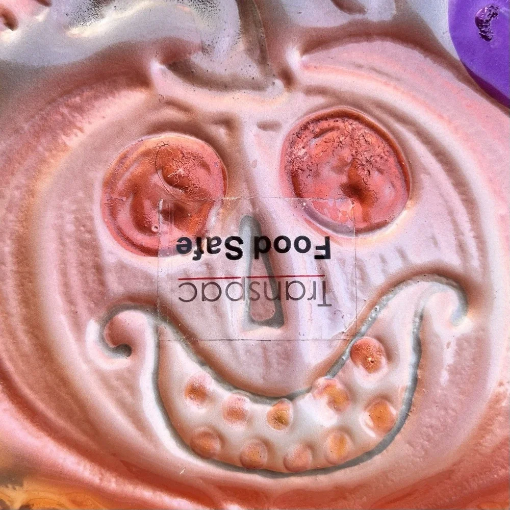 Halloween Fused Glass Tray Platter 20